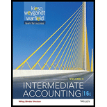 Intermediate Accounting (Volume 2) - 16th Edition - by Kieso, Weygandt, Warfield - ISBN 9781119181514