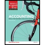 Accounting, Binder Ready Version: Tools for Business Decision Making - Standalone book