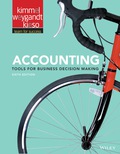 Accounting  Binder Ready Version: Tools for Business Decision Making - Standalone book - 6th Edition - by Kimmel - ISBN 9781119215110