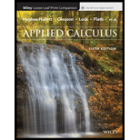 APPLIED CALCULUS-PRINT COMPANION (LL)