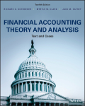 EBK FINANCIAL ACCOUNTING THEORY AND ANA - 12th Edition - by CATHEY - ISBN 9781119299646