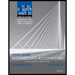 Study Guide Intermediate Accounting, Volume 2 - 16th Edition - by Douglas W. Kieso, Jerry J. Weygandt, Terry D. Warfield - ISBN 9781119305095