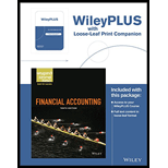 Financial Accounting, 10e WileyPLUS Registration Card + Loose-leaf Print Companion