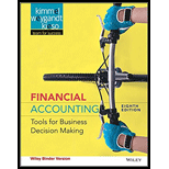 FINANCIAL ACCT.:...(LL)-W/PKG >CUSTOM< - 8th Edition - by Kimmel - ISBN 9781119378327
