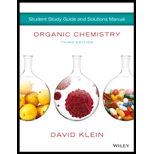 Organic Chemistry Student Solution Manual / Study Guide, Loose-leaf Print Companion - 3rd Edition - by David R. Klein - ISBN 9781119378693