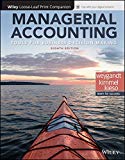 Managerial Accounting: Tools for Business Decision Making 8E Loose-leaf Print Companion with WileyPLUS Card Set - 8th Edition - by Jerry J. Weygandt, Paul D. Kimmel, Donald E. Kieso - ISBN 9781119392422