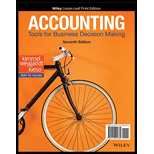 ACCOUNTING:TOOLS...(LOOSELEAF) - 7th Edition - by Kimmel - ISBN 9781119494782