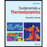 Fundamentals Of Thermodynamics - 10th Edition - by Borgnakke,  C. (claus), Sonntag,  Richard Edwin,  Author. - ISBN 9781119494966