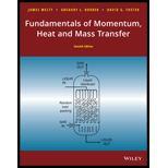 EBK FUNDAMENTALS OF MOMENTUM,HEAT,+...  - 7th Edition - by WELTY - ISBN 9781119495413