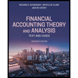 EBK FINANCIAL ACCOUNTING THEORY AND ANA - 13th Edition - by CATHEY - ISBN 9781119577713