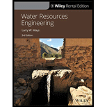 WATER RESOURCES ENGINEERING (CL) - 3rd Edition - by Mays - ISBN 9781119625827