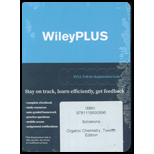 ORGANIC CHEMISTRY-WILEYPLUS ACCESS PKG. - 12th Edition - by Solomons - ISBN 9781119766919