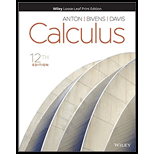 Calculus - 12th Edition - by Anton,  Howard, Bivens,  Irl C., Davis,  Stephen  - ISBN 9781119778127