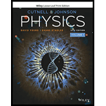 PHYSICS  -VOL.1(LL) PRINT COMPANION - 12th Edition - by CUTNELL - ISBN 9781119803690