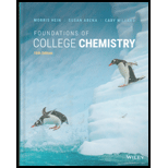 FOUND.OF COLLEGE CHEMISTRY - 16th Edition - by Hein - ISBN 9781119874201