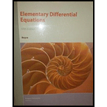 Elementary Differential Equations 10th edition - 10th Edition - by Boyce - ISBN 9781119917748