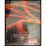 Precalculus - A Custom Text for UNLV