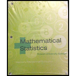 Mathematical Statistics (rowan University Edition) - 7th Edition - by Wackerly - ISBN 9781133154334
