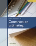 EBK FUNDAMENTALS OF CONSTRUCTION ESTIMA - 3rd Edition - by Pratt - ISBN 9781133170150