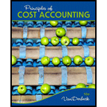 Principles of Cost Accounting - 16th Edition - by Vanderbeck, Edward J. - ISBN 9781133187868