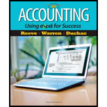 Accounting Using Excel For Success - 2nd Edition - by James Reeve, Carl Warren, Jonathan Duchac - ISBN 9781133387930