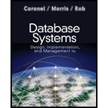 Database Systems: Design, Implementation, And Management - 10th Edition - by Carlos Coronel - ISBN 9781133526797