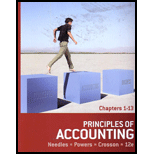 Principles of Accounting: Chapters 1-13 - 12th Edition - by Belverd E.,  Jr,  Ph.d. Needles, Marian,  Ph.D. Powers, Susan V. Crosson - ISBN 9781133593102
