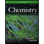 Chemistry (AP Edition) - 9th Edition - by Steven S. Zumdahl, Susan A. Zumdahl - ISBN 9781133611103
