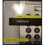 Calculus By Stewart University of Michigan- Dearborn Edition - 7th Edition - by Stewart - ISBN 9781133613299