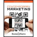 Contemporary Marketing - 16th Edition - by Louis E. Boone, David L. Kurtz - ISBN 9781133628460