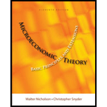 EBK MICROECONOMIC THEORY: BASIC PRINCIP - 11th Edition - by Snyder - ISBN 9781133708308