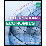 International Economics - 14th Edition - by Robert Carbaugh - ISBN 9781133947721