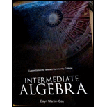 Intermediate Algebra >custom< - 6th Edition - by Martin-Gay, Elayn - ISBN 9781256772422
