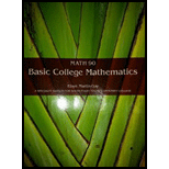 BASIC COLLEGE MATH.-W/ACCESS >CUSTOM< - 11th Edition - by Martin-Gay - ISBN 9781256835592
