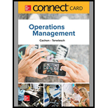 Connect 1-semester Access Card For Operations Management, 1e - 17th Edition - by Gerard Cachon Associate Professor Dr.; Christian Terwiesch Associate Professor - ISBN 9781259148422