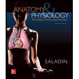 Combo: Loose Leaf Version for Anatomy & Physiology: A Unity of Form and Function with Connect Access Card - 7th Edition - by Kenneth S. Saladin Dr. - ISBN 9781259163708