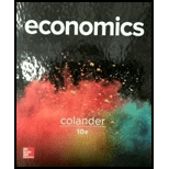 Economics - 10th Edition - by Colander,  David C. - ISBN 9781259193156