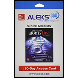 Aleks 360 Access Card (1 Semester) For Chemistry: Atoms First - 2nd Edition - by Julia Burdge; Jason Overby Professor - ISBN 9781259207013