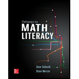 Pathways to Math Literacy (Loose Leaf)