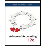 Advanced Accounting With Connect Access Card - 12th Edition - by Joe Ben Hoyle - ISBN 9781259283567