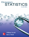 Elementary Statistics - 2nd Edition - by MONK,  Barry / Navidi,  William - ISBN 9781259295911