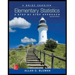 Elementary Statistics: A Brief Version with Formula Card - 7th Edition - by Allan G. Bluman - ISBN 9781259345289