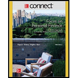 CONNECT 1 SEMESTER ACCESS CARD FOR FOCUS ON PERSONAL FINANCE - 5th Edition - by Jack R. Kapoor, Les R. Dlabay Professor, Robert J. Hughes - ISBN 9781259351945