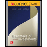 Connect 1-semester Online Access For Essentials Of Investments - 10th Edition - by Zvi Bodie - ISBN 9781259354984