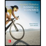 Applied Statistics in Business and Economics with Connect Access Card with LearnSmart - 5th Edition - by David Doane, Lori Seward Senior Instructor of Operations Management - ISBN 9781259396656