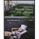 Focus on Personal Finance with Connect Access Card with LearnSmart - 5th Edition - by Jack R. Kapoor, Les R. Dlabay Professor, Robert J. Hughes - ISBN 9781259407680