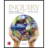 Inquiry into Life - 15th Edition - by Sylvia S. Mader Dr., Michael Windelspecht - ISBN 9781259426162