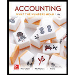 Accounting: What the Numbers Mean - 11th Edition - by David Marshall, Wayne William McManus, Daniel Viele - ISBN 9781259535314