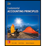 Fundamental Accounting Principles - 23rd Edition - by John J Wild, Ken Shaw Accounting Professor, Barbara Chiappetta Fundamental Accounting Principles - ISBN 9781259536359