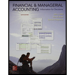 Financial and Managerial Accounting with Connect - 6th Edition - by John J Wild - ISBN 9781259621758